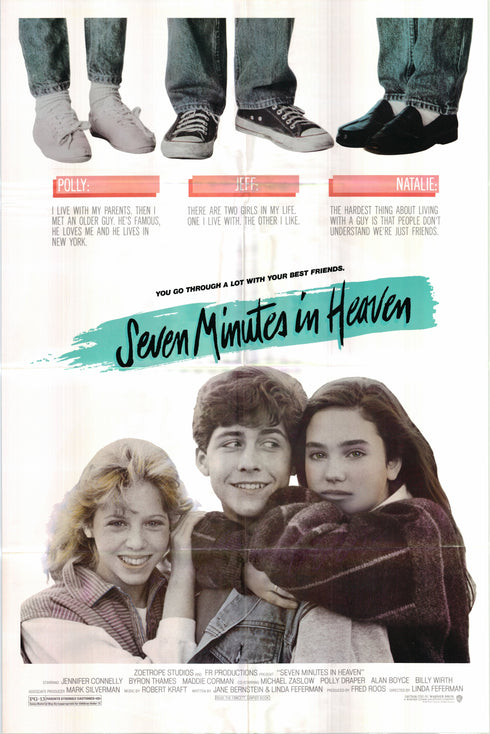 seven minutes in heaven 1986 one sheet poster folded